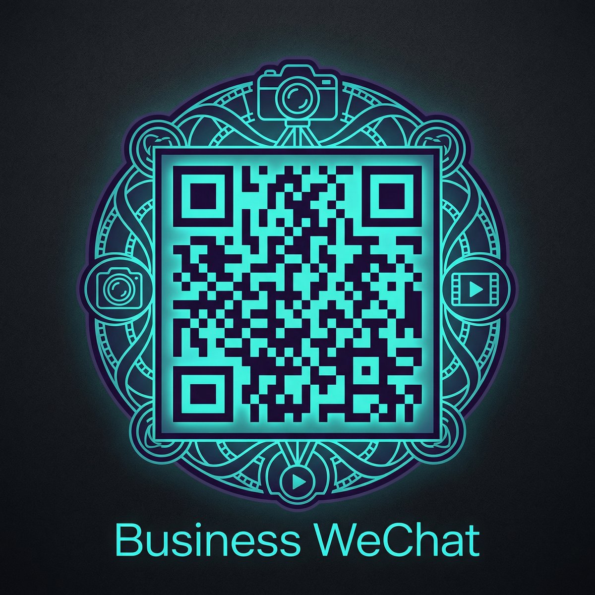 抖音风官网商务二维码